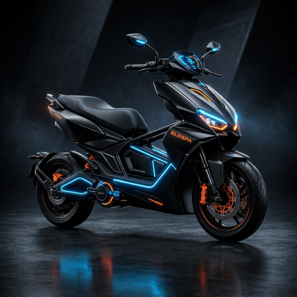 ELESPA Hybrid Electric Scooter