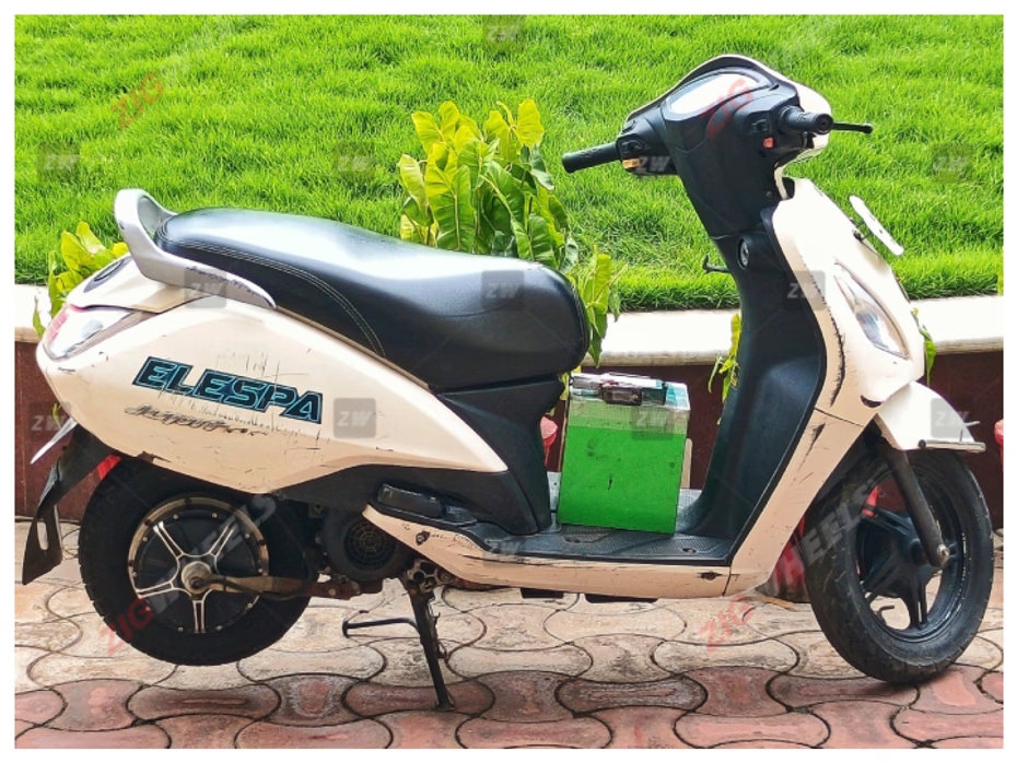 Elespa Hybrid Kit on TVS Jupiter
